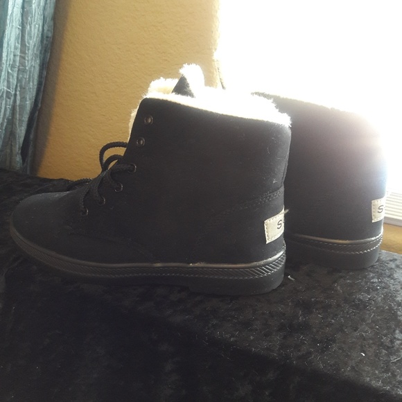 NWT SQL BLACK SUEDE HIKING BOOT - Picture 2 of 5